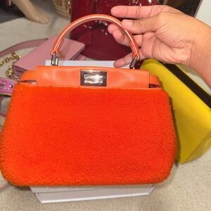 Orange fendi Handbag